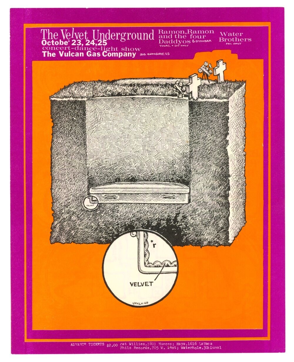 Velvet Underground poster by Jim Franklin